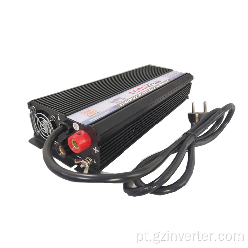 Inversor elétrico 12V/24V 1500 watts com carregador